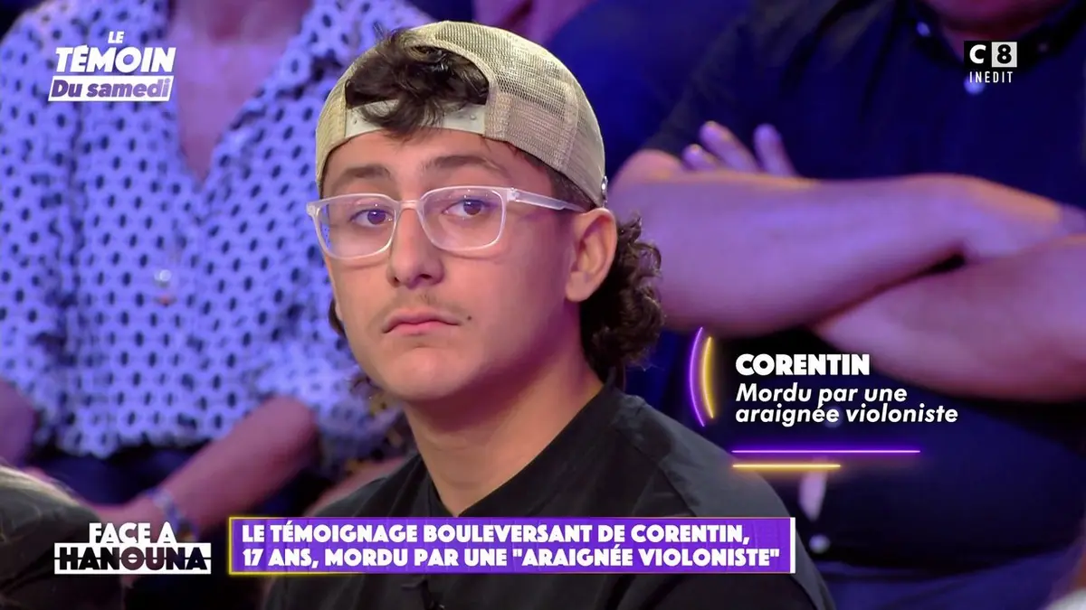 replay de Le témoignage bouleversant de Corentin, mordu par une araignée violoniste