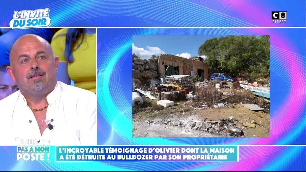 replay de Le témoignage d’Olivier dont la maison a été détruite au bulldozer par son propriétaire !