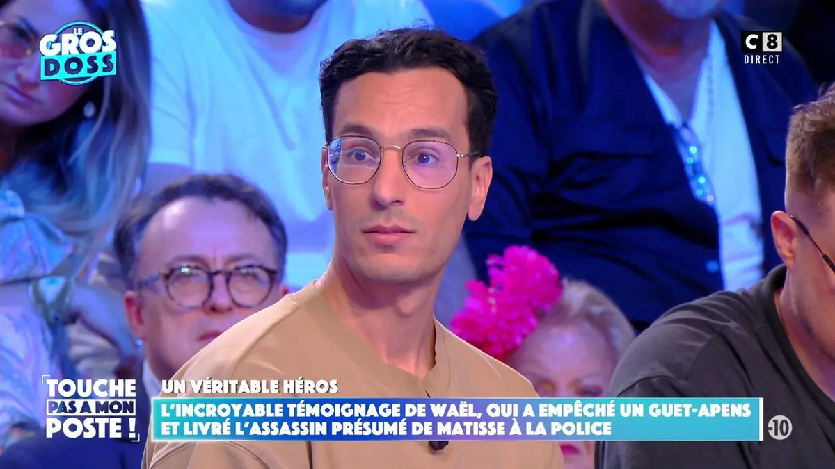 replay de Le témoignage de Waël qui a empêché un guet-apens et livré l'assassin présumé de Matisse à la police