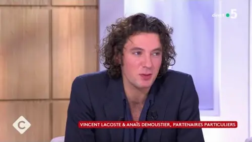 replay de Le temps d’aimer Vincent Lacoste  - C à Vous - 23/11/2023