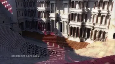 Le théâtre antique d'Orange (reconstitution 3D)