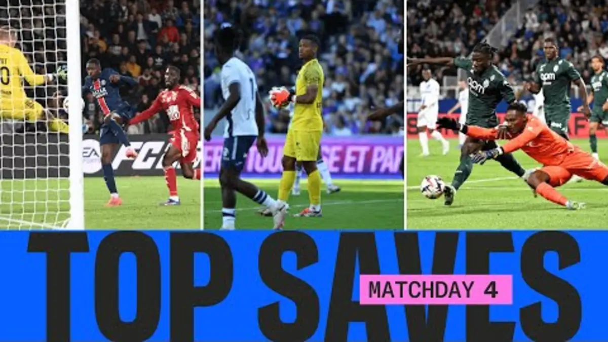 replay de Le Top Arrêts de la 4ème journée - Ligue 1 McDonald's 24/25