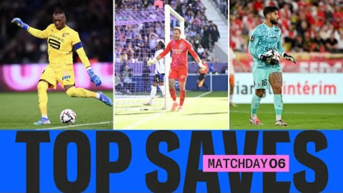 replay de Le TOP ARRÊTS de la 6ème journée - Ligue 1 McDonald's 24/25