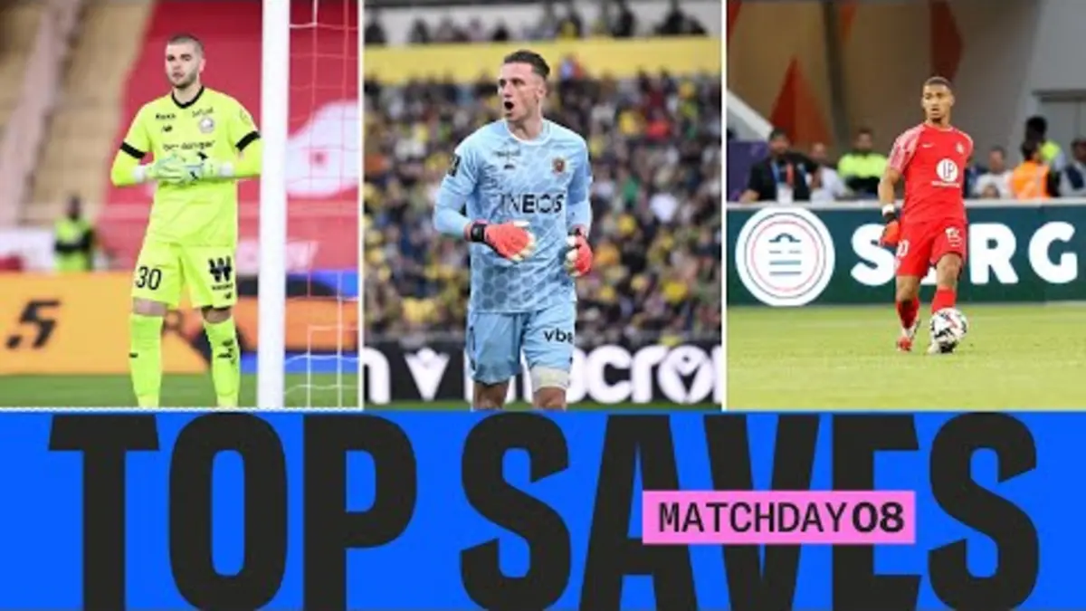 replay de LE TOP ARRÊTS de la 8ème journée - Ligue 1 McDonald's 24/25