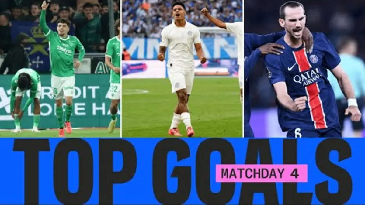 replay de Le Top Buts de la 4ème journée - Ligue 1 McDonald's 24/25