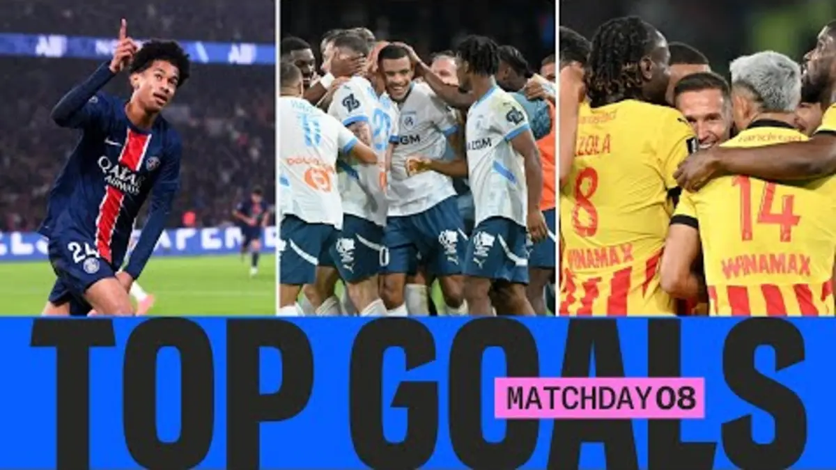 replay de LE TOP BUTS de la 8ème journée - Ligue 1 McDonald's 24/25