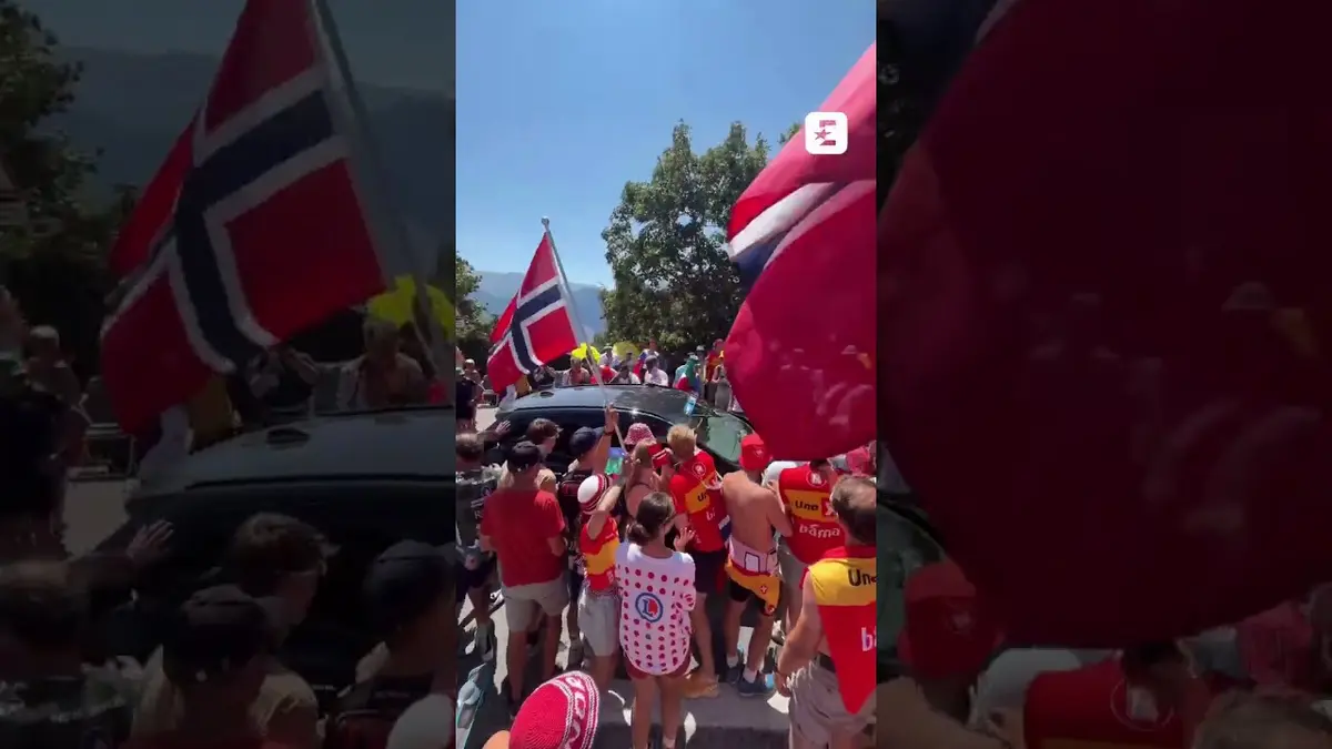 🔥 Le virage norvégien incandescent dans l'Alpe…