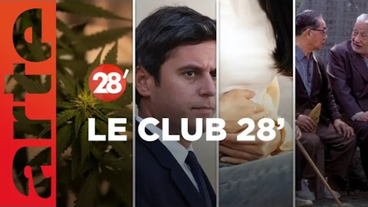 replay de Légalisation du cannabis, assurance chômage, congé menstruel... : le Club 28' ! - 28 Minutes - ARTE