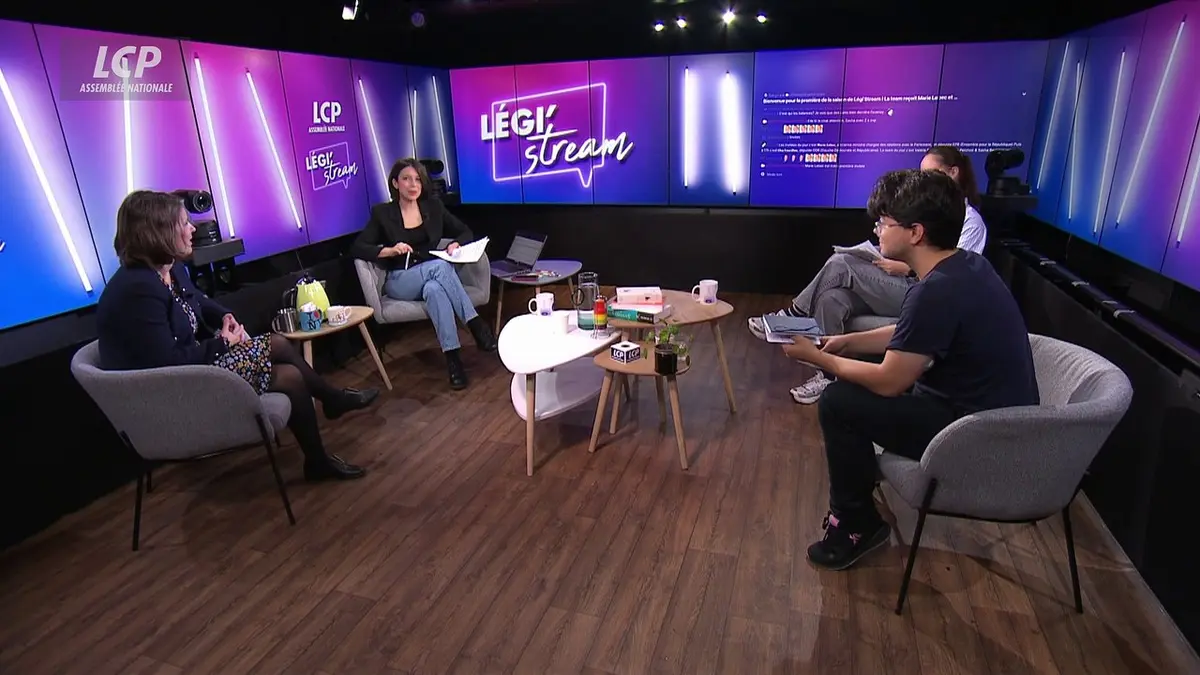 replay de Légi'Stream - Marie Lebec / Elsa Faucillon