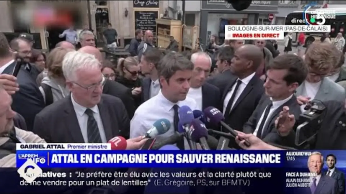 replay de Législatives, dissolution, les bleus vont voter - Le 5/5 - C à Vous - 13/06/2024