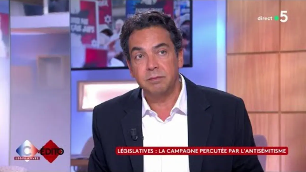 replay de Législatives : la campagne percutée par l'antisémitisme - Patrick Cohen - C à vous - 20/06/2024