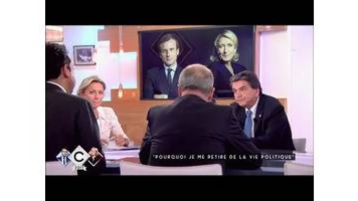 replay de Lellouche : je me retire de la vie politique - C à vous - 27/04/2017