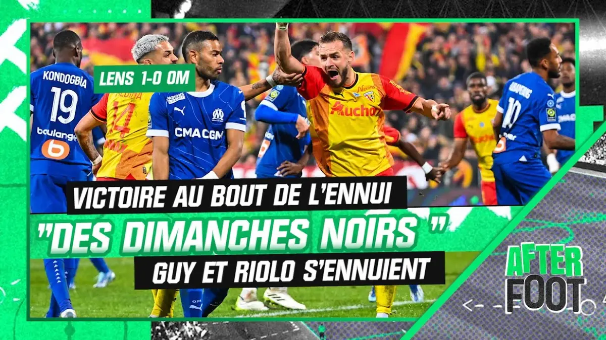 replay de Lens 1-0 OM: "Des dimanches noirs apocalyptiques", Guy et Riolo s'ennuient avec la L1
