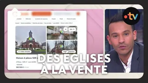 replay de Lens : 2 églises mises en vente sur Internet