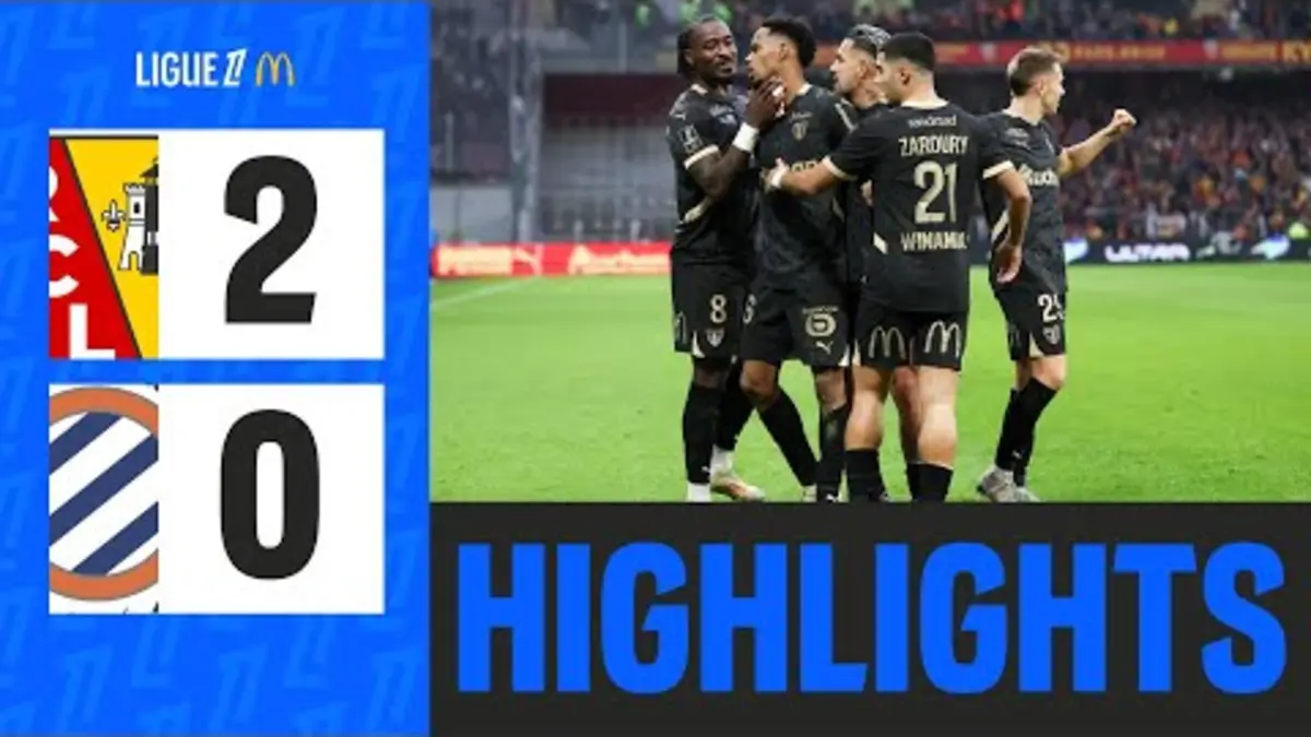replay de Lens ENCHAÎNE face à Montpellier | 14ème journée - Ligue 1 McDonald's 24/25