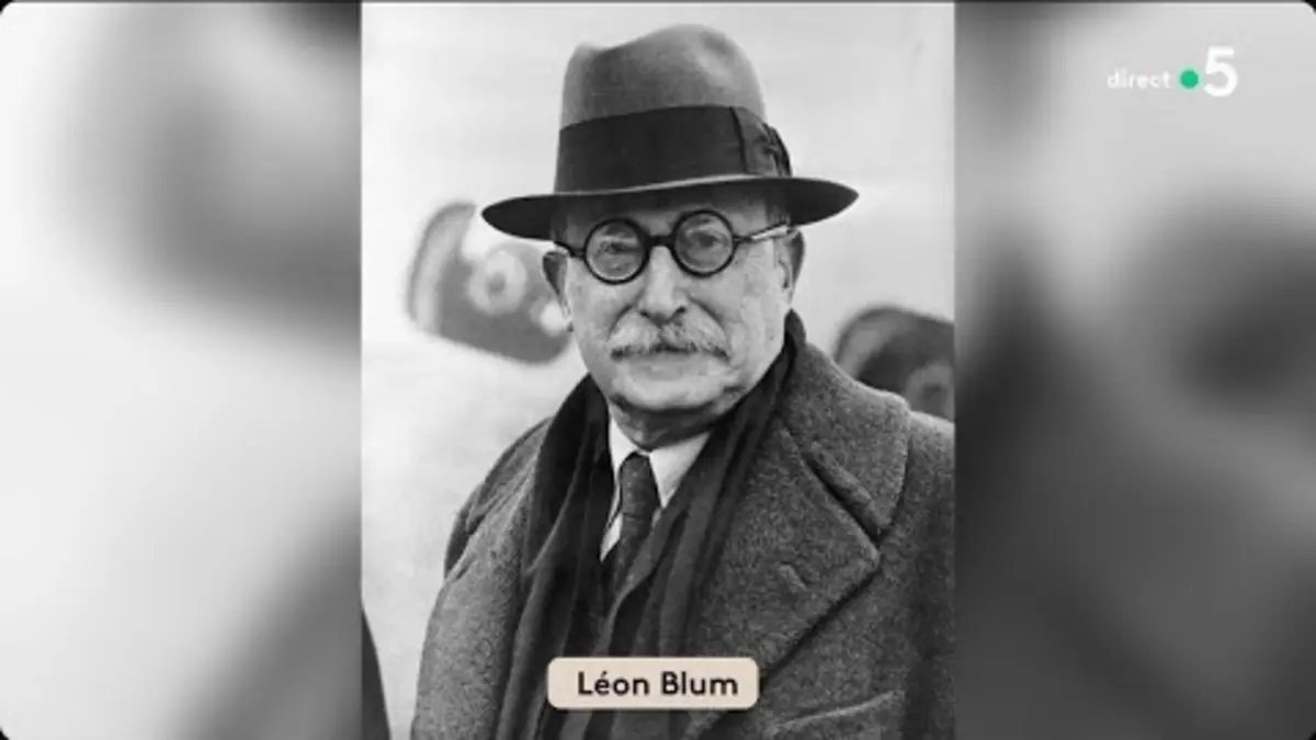 replay de Léon Blum, une vie héroïque - L’Oeil de Pierre - C à Vous - 24/10/2023
