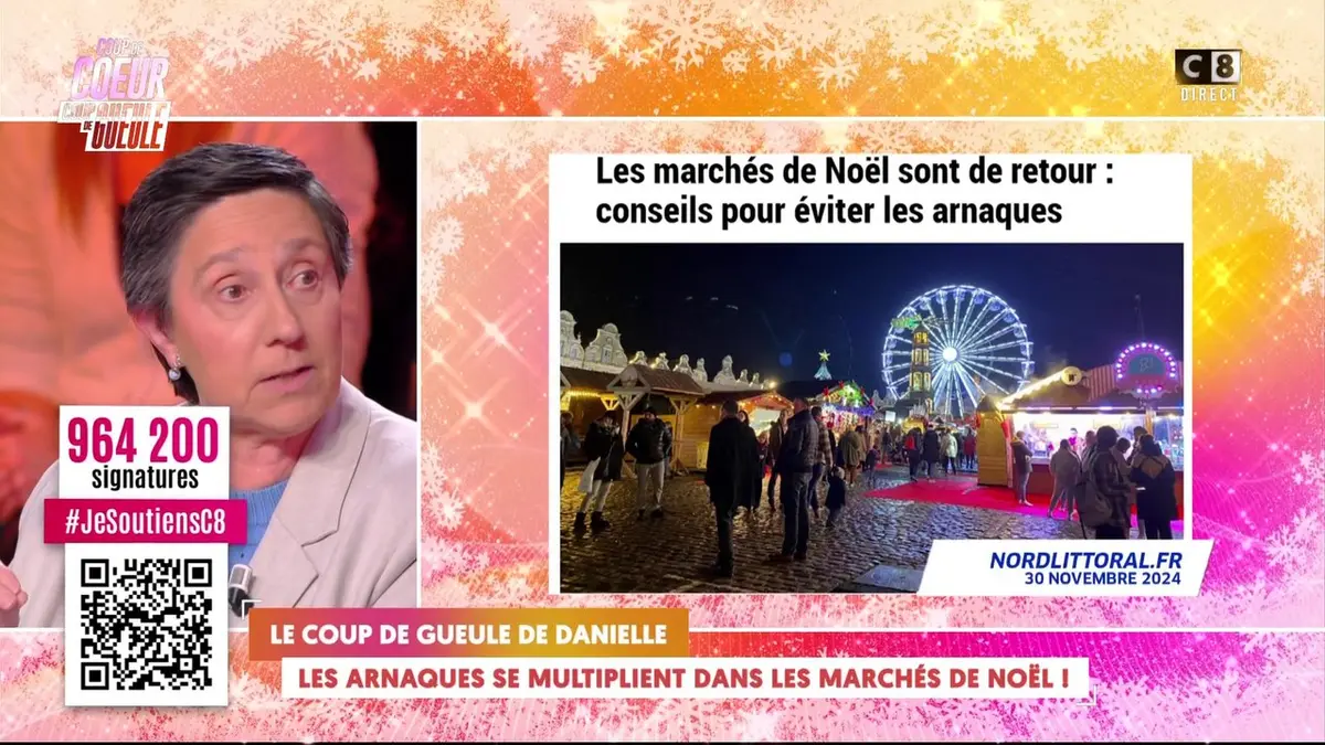 replay de Les arnaques se multiplient dans les marchés de Noël !