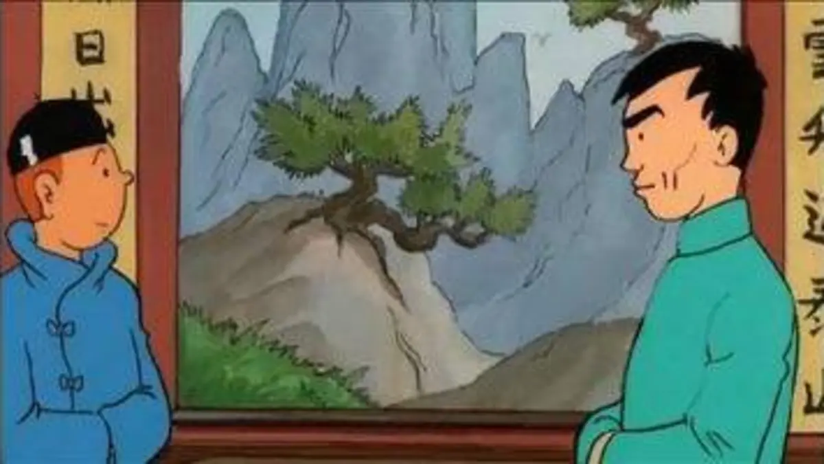 Les aventures de Tintin : S1 E5 - Le lotus bleu…