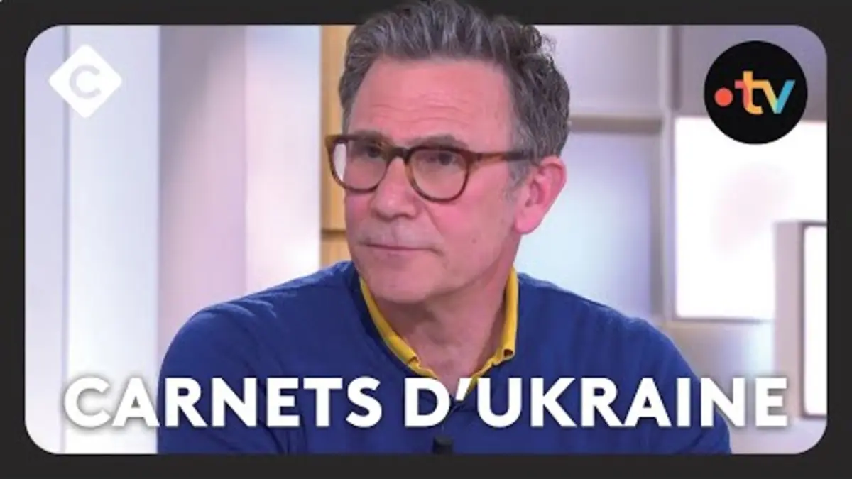 replay de Les carnets d’Ukraine de Michel Hazanavicius - C à Vous