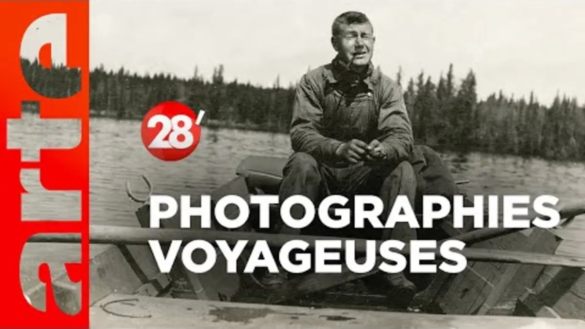 replay de Les cartes photo : des images voyageuses, hybrides et ordinaires - 28 Minutes - ARTE