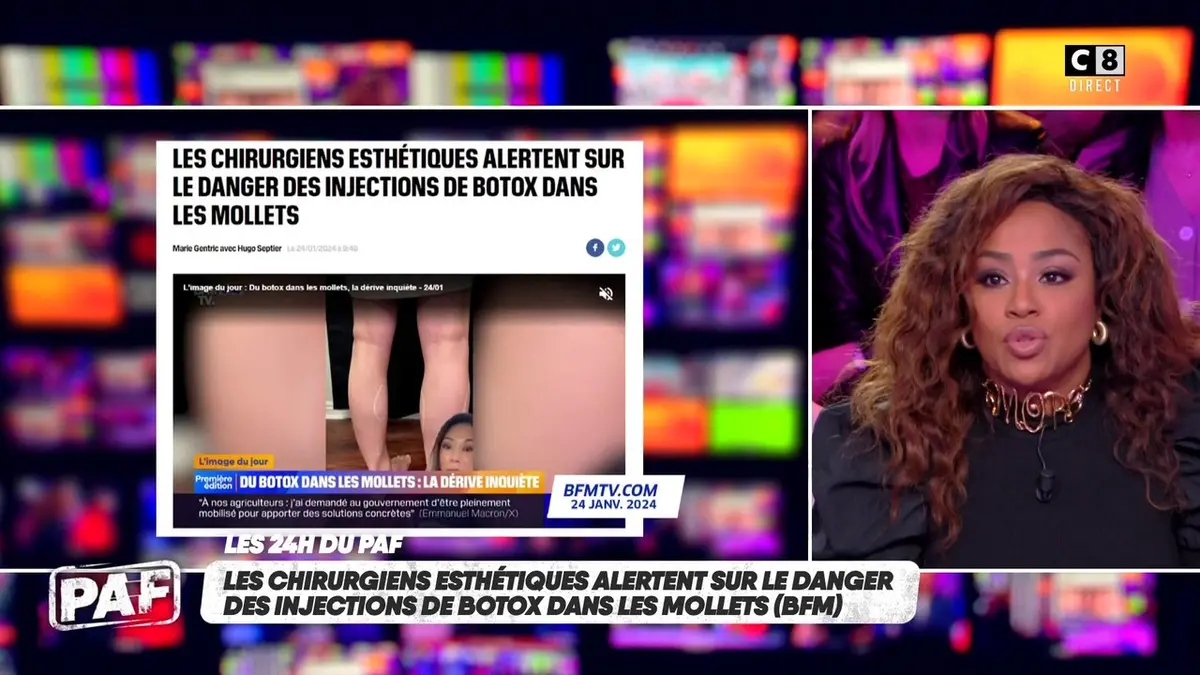 replay de Les chirurgiens esthétiques alertent sur le danger des injections de botox dans les mollets !