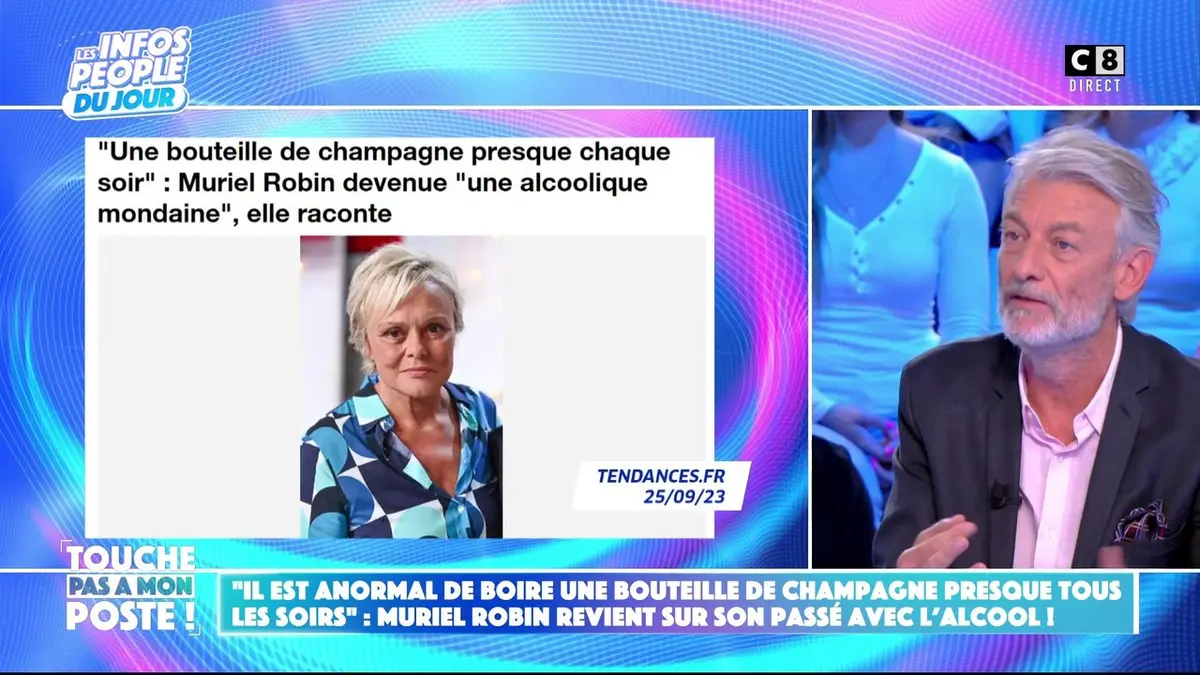replay de Les confidences de Muriel Robin sur son passé avec l'alcool