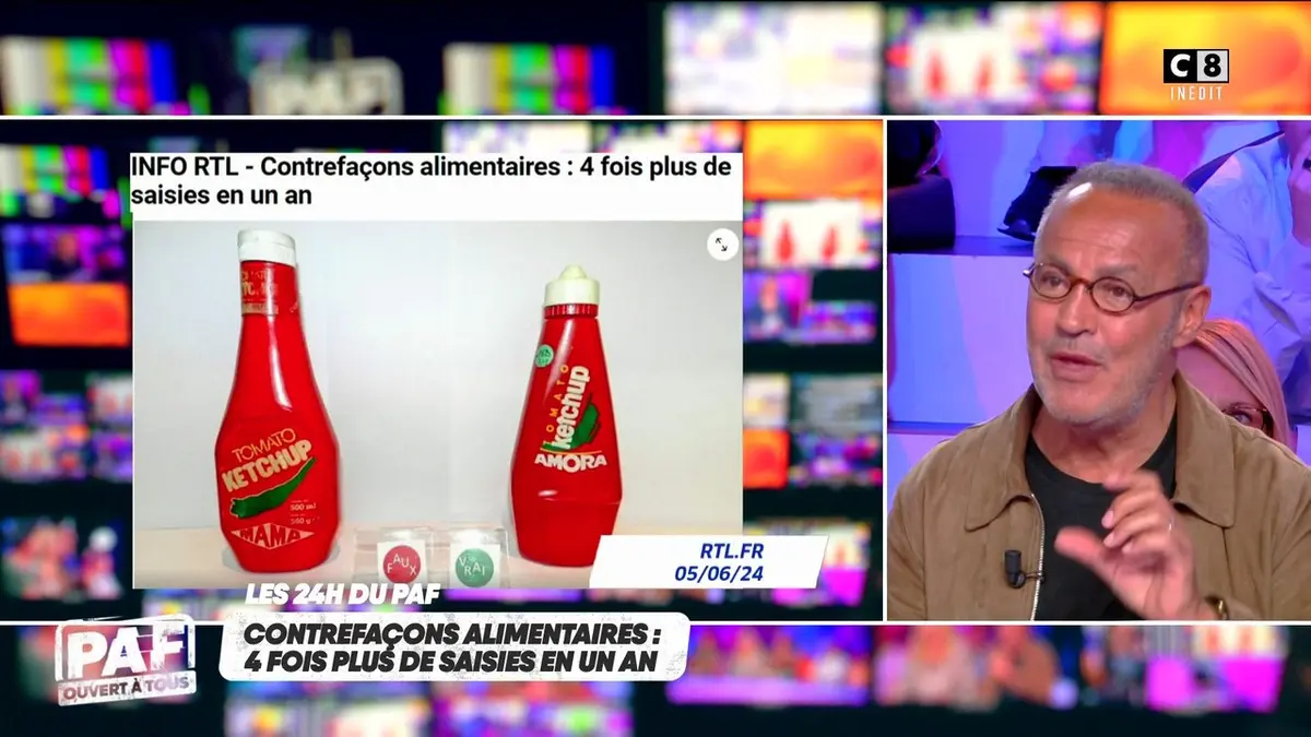 replay de Les contrefaçons alimentaires explosent : 4 fois plus de saisies en un an