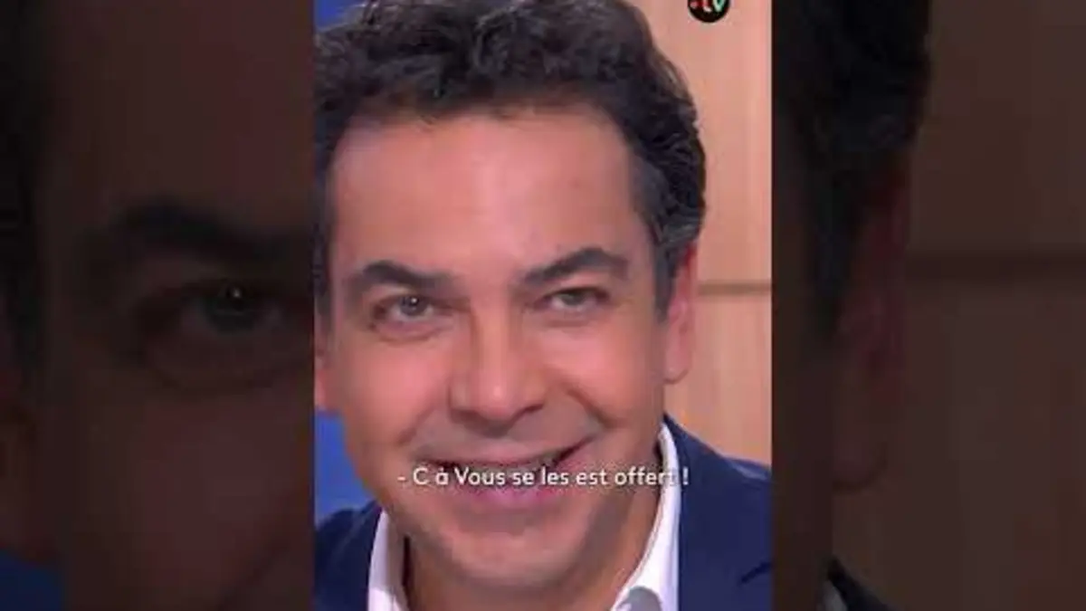 replay de ? Les costumes de la cérémonie d’ouverture des #JO sont à vendre… Lorrain Sénéchal dans #CàVous