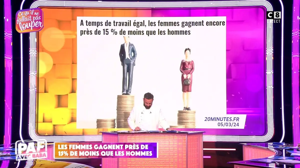 replay de Les femmes gagnent près de 15% de moins que les hommes !