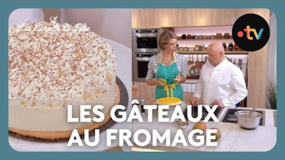 replay de Les gâteaux au fromage - Les Carnets de Julie