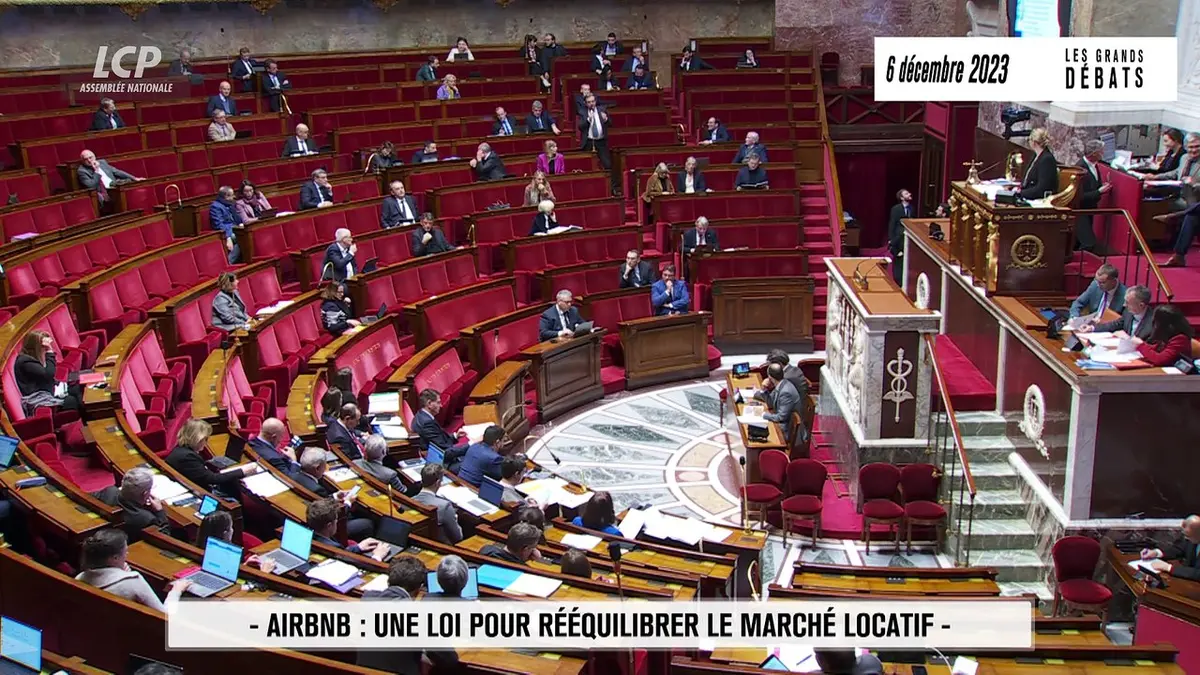 replay de Les grands débats - Airbnb : une loi pour rééquilibrer le marché locatif