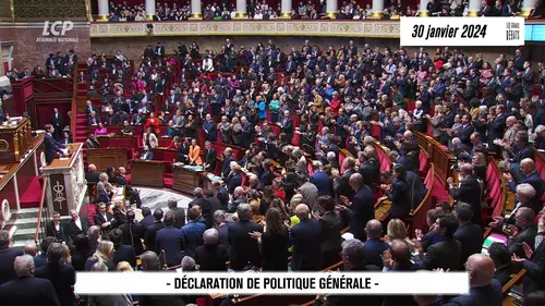 replay de Les grands débats - Déclaration de politique générale de Gabriel Attal : les annonces essentielles