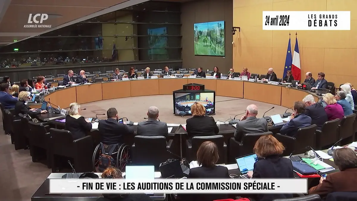 replay de Les grands débats - Fin de vie : les auditions de la commission spéciale