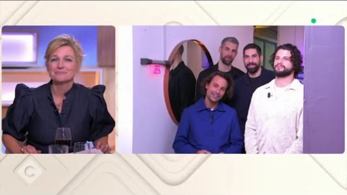 replay de Les handballeurs bleus champions d’Europe - C à vous - 31/01/2024