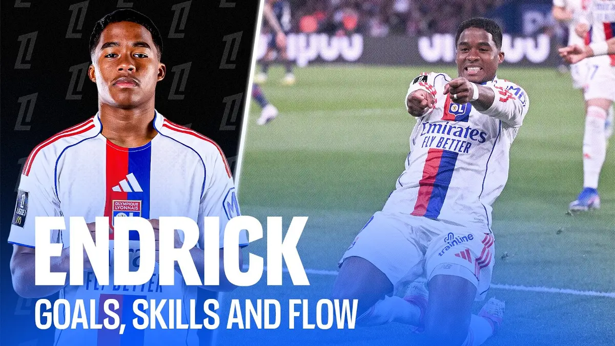 Les MEILLEURS MOMENTS d'Endrick en Ligue 1 🤩 |…