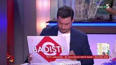 Les nouveaux mots du Larousse, mise en examen d’Arnaud Lagardère - Le 5/5 - C à Vous - 30/04/2024