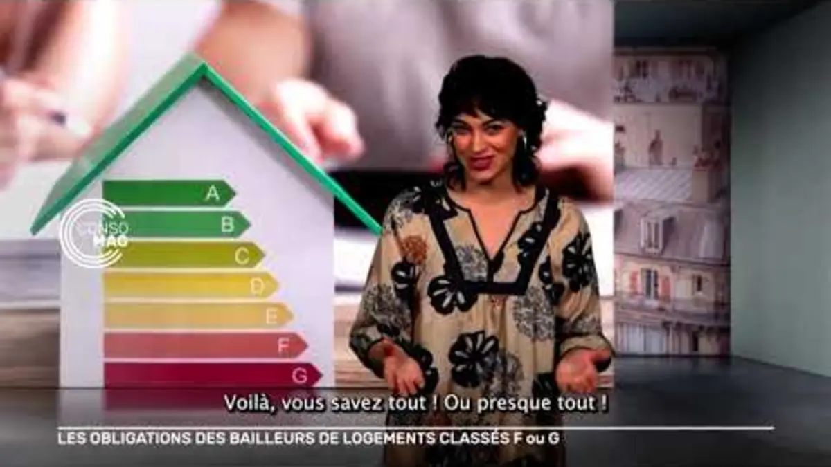 replay de LES OBLIGATIONS DES BAILLEURS POUR LES LOCATIONS DE LOGEMENTS CLASSÉS F OU G #consomag