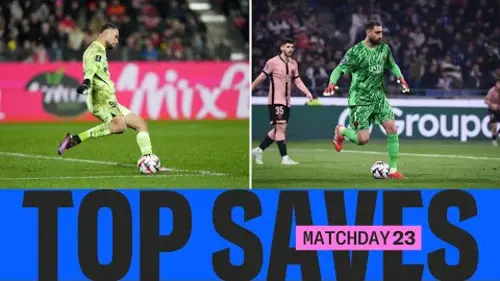 replay de Les plus BEAUX ARRÊTS de la 23ème journée | Ligue 1 McDonald's 24/25