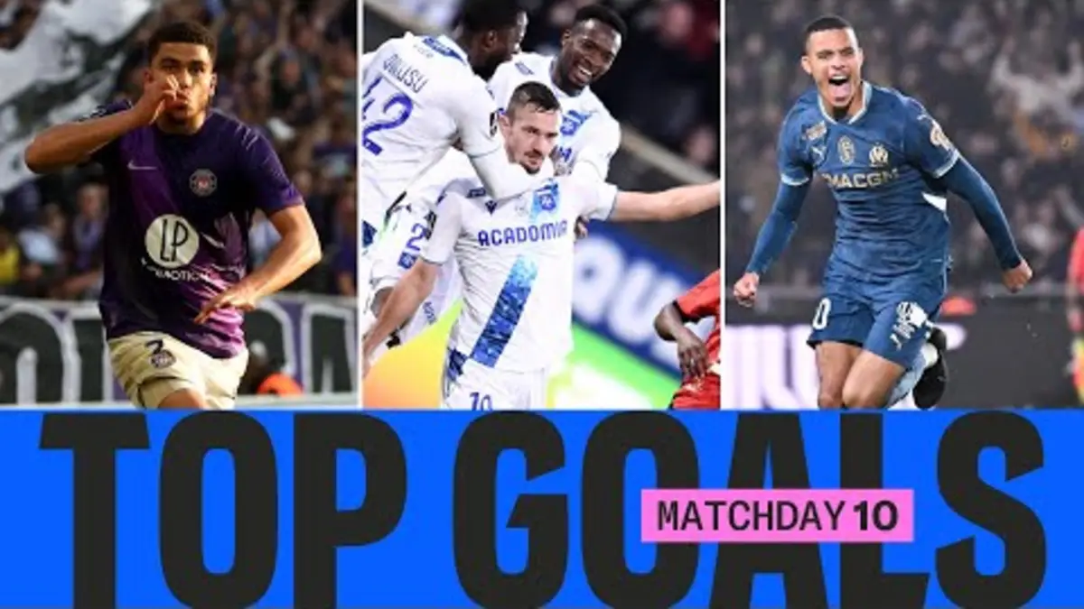 replay de Les PLUS BEAUX BUTS de la 10ème journée | Ligue 1 McDonald's 24/25