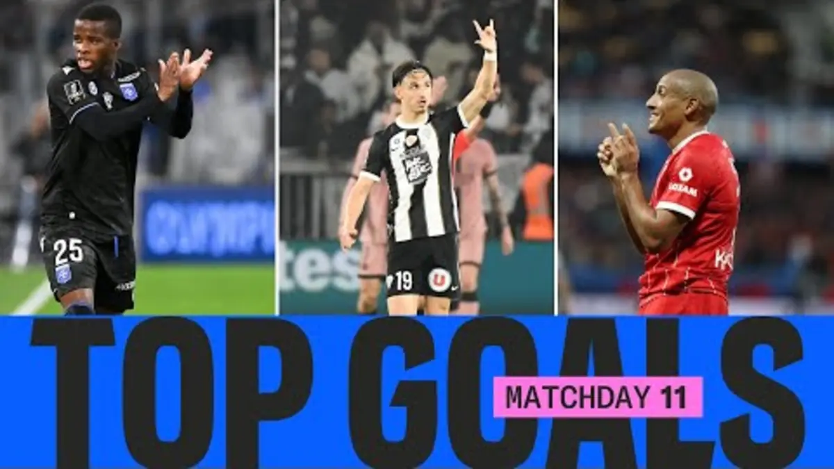 replay de Les PLUS BEAUX BUTS de la 11ème journée | Ligue 1 McDonald's 24/25