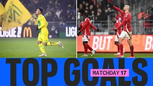 replay de Les PLUS BEAUX BUTS de la 17ème journée | Ligue 1 McDonald's 24/25
