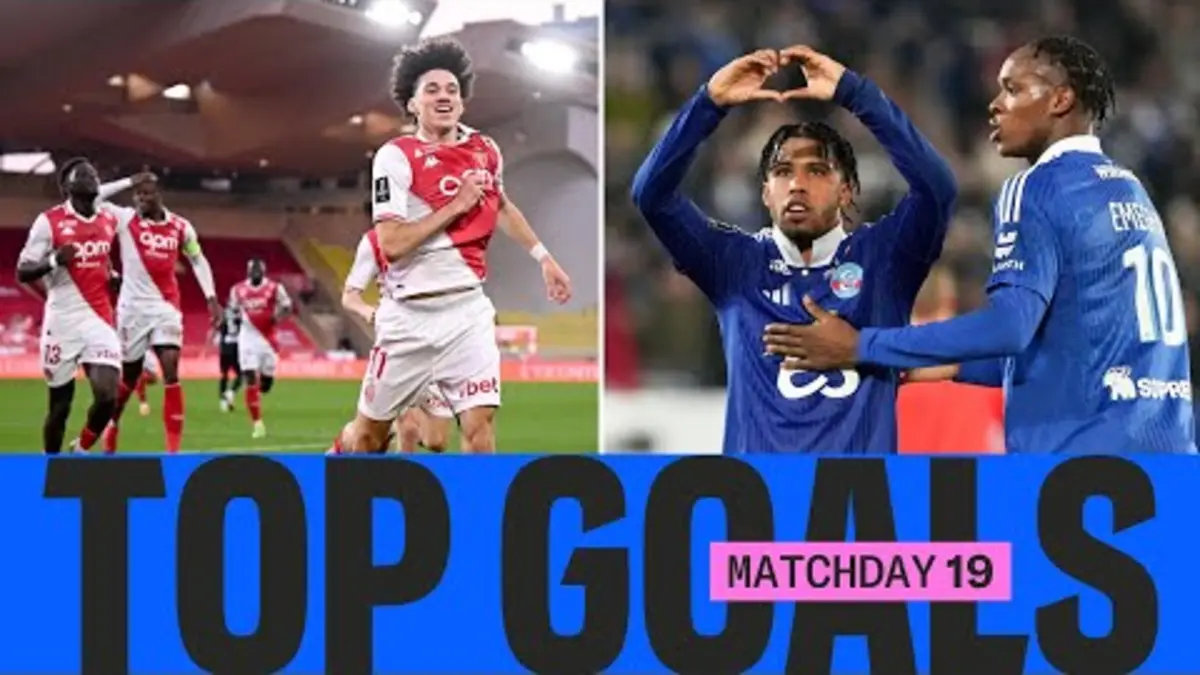 replay de Les PLUS BEAUX BUTS de la 19ème journée | Ligue 1 McDonald's 24/25