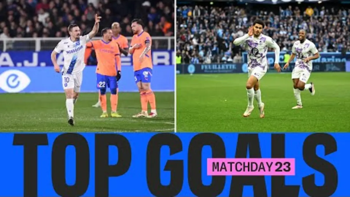 replay de Les PLUS BEAUX BUTS de la 23ème journée | Ligue 1 McDonald's 24/25