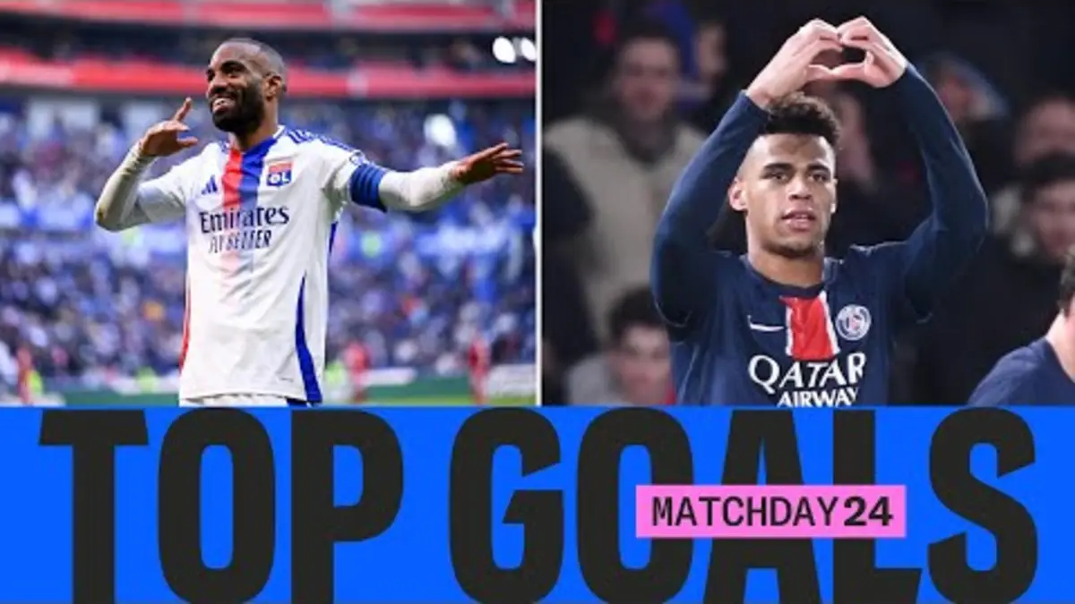replay de Les PLUS BEAUX BUTS de la 24ème journée | Ligue 1 McDonald's 24/25