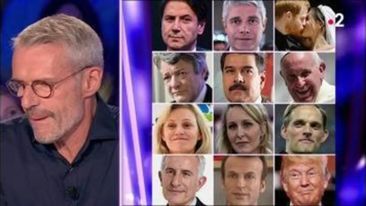 replay de Les portraits qui font l'actualité - On n'est pas couché 26 mai 2018 #ONPC