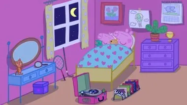 Les poules de Mamie Pig