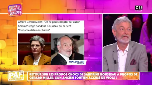 replay de Les propos de Sandrine Rousseau à propos de Gerard Miller, son ancien soutien accusé de viols !