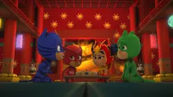 Les Pyjamasques et la quête de Flamme rouge
