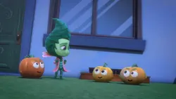 Les pyjamasques et les citrouilles d'orticia