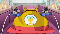 Les souris brisent la glace
